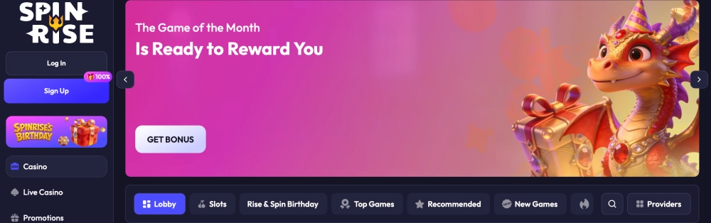 Spinrise Casino Login – Access to Your Personal Account